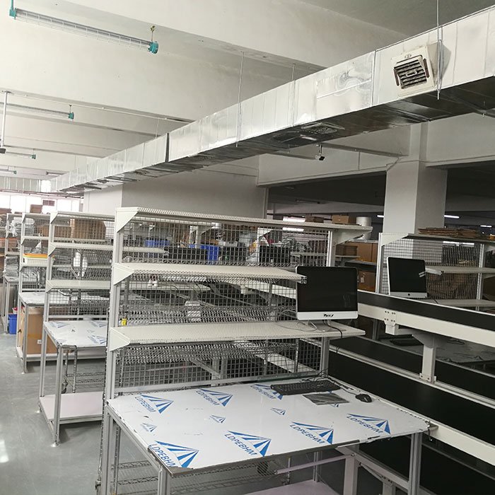 快递物流仓库降温通风解决方案